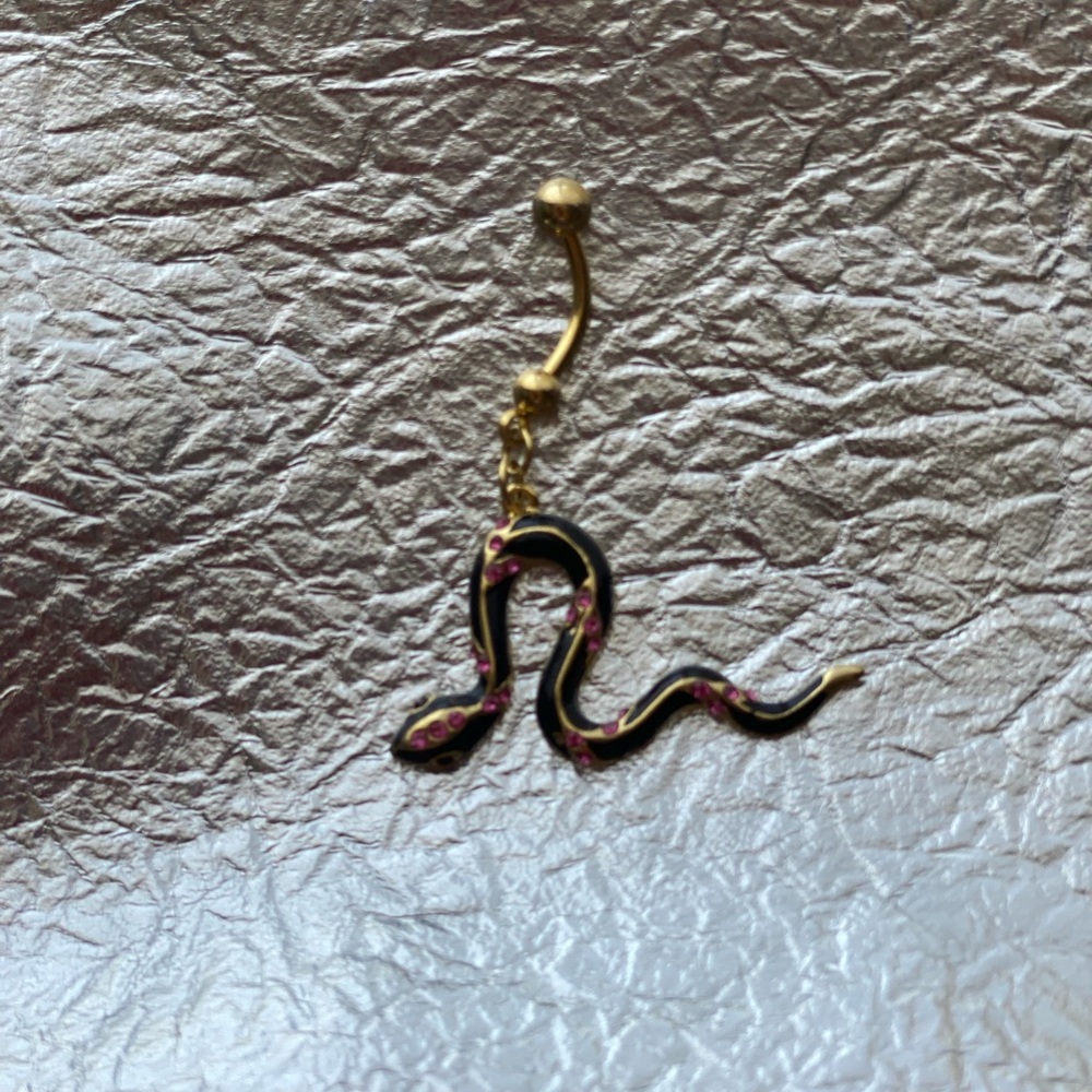 NWT!‼️SNAKE BELLYBUTTON RING! - Picture 6 of 7